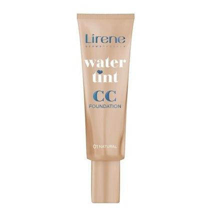 Lirene Water Tint CC Foundation Face Makeup 01 Natural 25ml