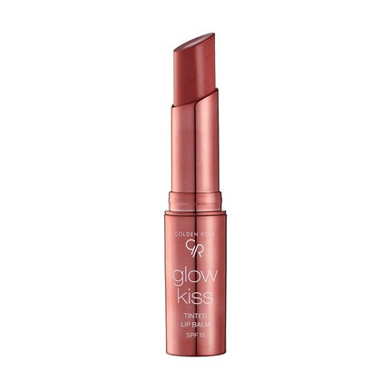 Golden Rose Cosmetics Glow Kiss Tinted Lip Balm with SPF15 Vegan Formula Vanilla Latte