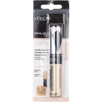 L'Oréal Paris Infallible 24H 2-in-1 Corrector/Foundation 324 Oat