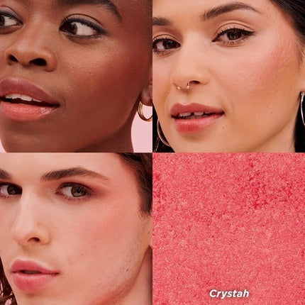 Benefit Blush 6g Net Wt. 0.21 Oz Crystah Strawberry Pink