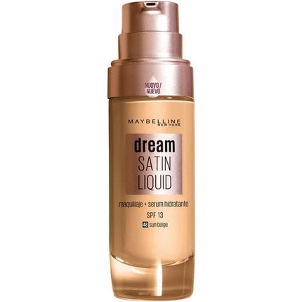 Maybelline Dream Satin Liquid Foundation & Serum 48 Sun Beige 30ml
