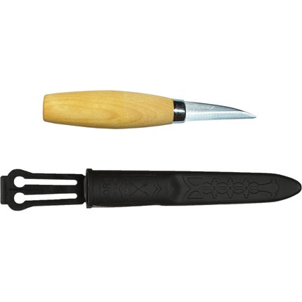 Morakniv Carving Knife with Oiled Birchwood Handle