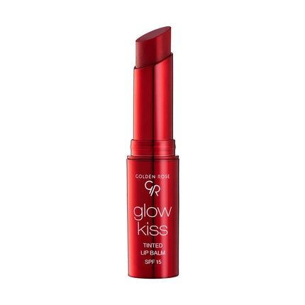 Golden Rose Cosmetics Glow Kiss Tinted Lip Balm with SPF15 Vegan Formula Cherry Juice