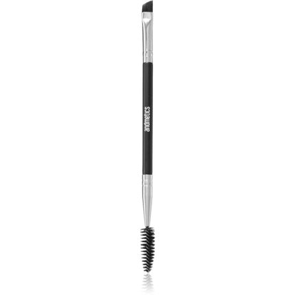 andmetics Professional Brow Brush - Double-Ended Brush for Eyebrows