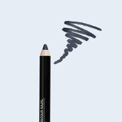 IsaDora Perfect Contour Kajal Grey Eyeliner Pencil Soft Intense Hypoallergenic Long Lasting Eye Liner 68 Steel Grey