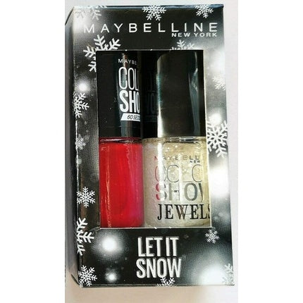 Maybelline Have Yourself A Merry Little Mani Duo Nail Polish Set Let It Snow