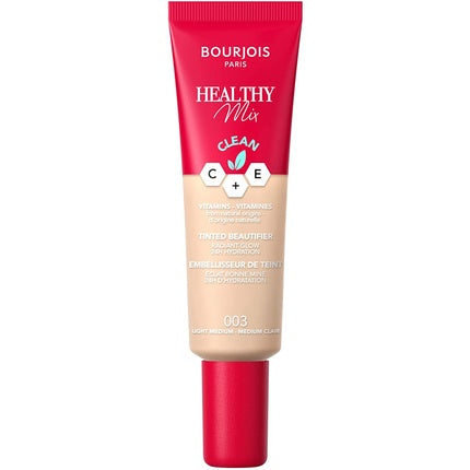 Bourjois Healthy Mix Tinted Beautifier Foundation Lightweight Moisturizing Foundation 003 Light Medium 30ml
