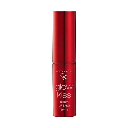 Golden Rose Cosmetics Glow Kiss Tinted Lip Balm with SPF15 Vegan Formula Cherry Juice