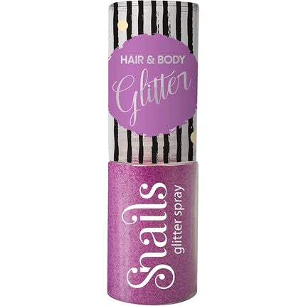 Snails 511604 Violet Hair and Body Glitter for Kids 3+ - Safe and Non-Toxic Glitter Spray