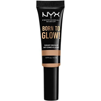 NYX Professional Makeup Born to Glow Radiant Concealer Iridescent Finish Medium Olive 09 - Vegan Formula