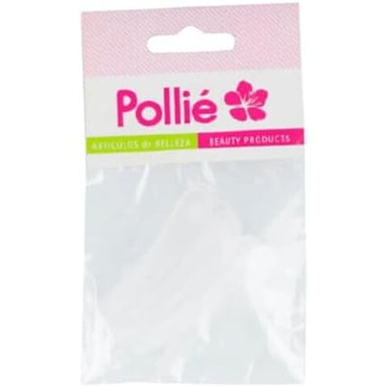 Bag 10 Mini Spatulas Cream Transparent