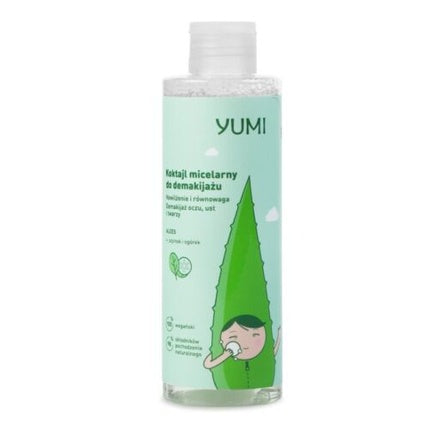 YUMI Micellar Cocktail for Moisturizing and Soothing Makeup Removal Aloe