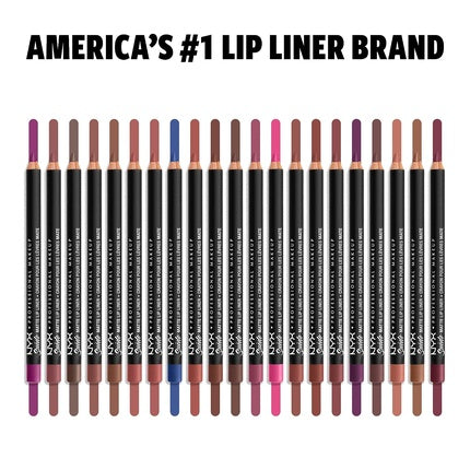 NYX PROFESSIONAL MAKEUP Suede Matte Lip Liner Vegan Formula Subversive Socialite Wine Purple 1 Count