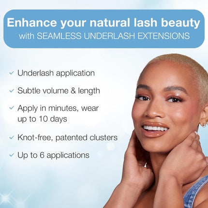 Ardell Seamless Underlash Extensions Naked Seamless Band and Patented Clusters 36 Assorted Lengths