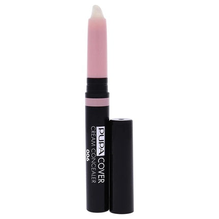 PUPA Milano Cover Cream Concealer Light to Medium Coverage Corrects Dark Circles and Imperfections Blendable Formula Enriched with Vitamin E Neutralizes Skin 006 Pink 0.08 oz