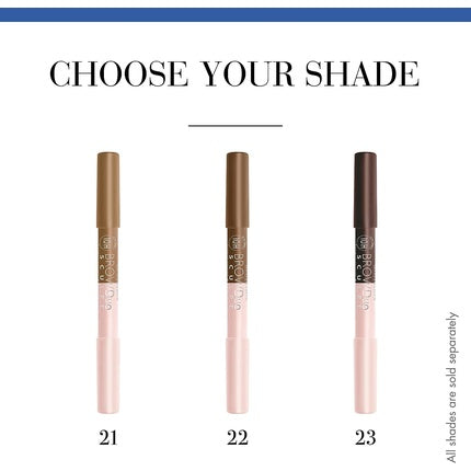 Bourjois Brow Duo Sculpt Eyebrow Pencil and Highlighter 22 Chatain 1.95g