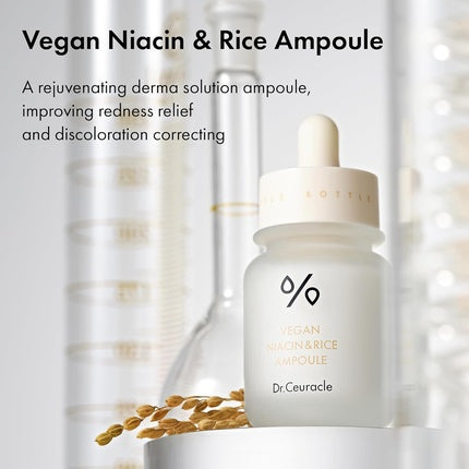 Dr.Ceuracle By Leegeehaam Vegan Niacin & Rice Ampoule 30ml 1.01 Fl. Oz