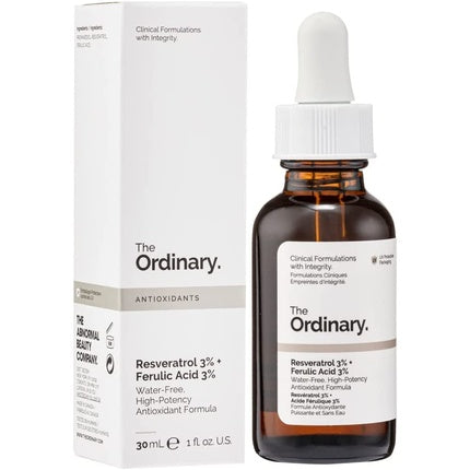The Ordinary Natural Antioxidant Facial Serum Resveratrol 3% + Ferulic Acid 3% 30ml