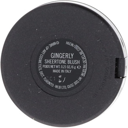 Mac Cosmetics Sheertone Blush Gingerly