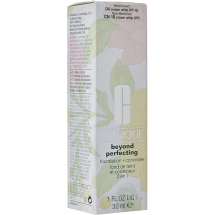 Clinique Beyond Perfecting Foundation and Concealer 18 Sand 30ml