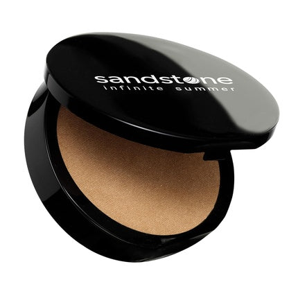 Sandstone Scandinavia Infinite Summer Bronzer Luxurious Face Bronzers with Rich Color for Natural Summer Glow Allergy Certified Vegan Makeup Suitable for Sensitive Skin Types 0.30 Ounce