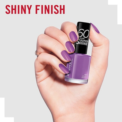 Rimmel 60 Seconds Super Shine Nail Polish Lovey Dovey