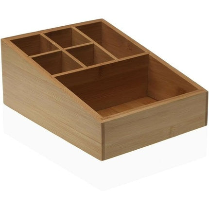 Versa Makeup Organizer 16x9x21cm Bamboo Steel