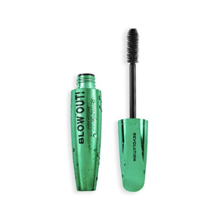 Revolution Blow Out High Volume Waterproof Black Mascara New And