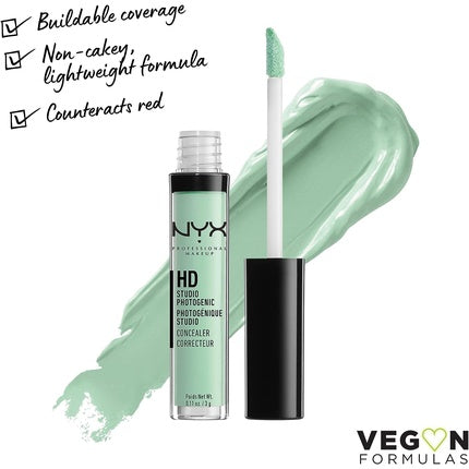 NYX Cosmetics HD Photogenic Concealer CW12 Green 3g