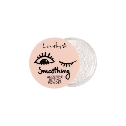 Lovely Under Eye Smoothing Setting Powder - Lightweight Loose Powder For Under Eyes, 3g