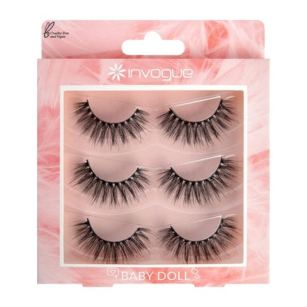 Invogue Vault 4 Multipack Lashes - Pack of 3 Pairs