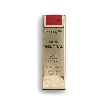 Revolution Pro New Neutral Satin Matte Lipstick Stiletto