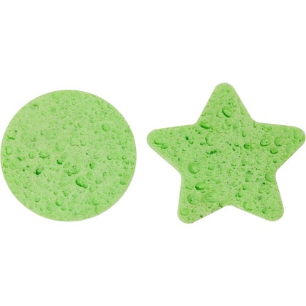 Revolution Skin Cellulose Facial Sponges Face Cleansing Pads for Makeup Removal