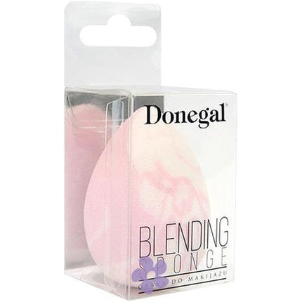 Donegal Blending Sponge Marble Pink 4331 - Perfect For Flawless Makeup Application
