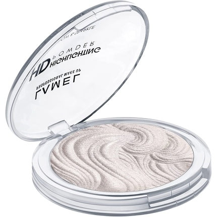 Lamel HD Highlighting Powder Highlighter Adds Natural Glow Cruelty-Free N.401 Silver