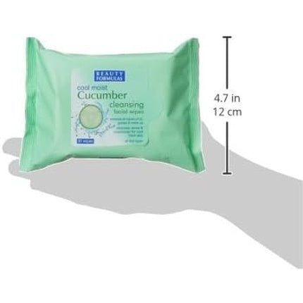 Beauty Formulas Cucumber Facial Wipes