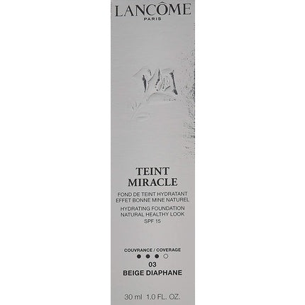 Lancome Teint Miracle Luminous Satin Foundation - Hydrating Radiant Finish