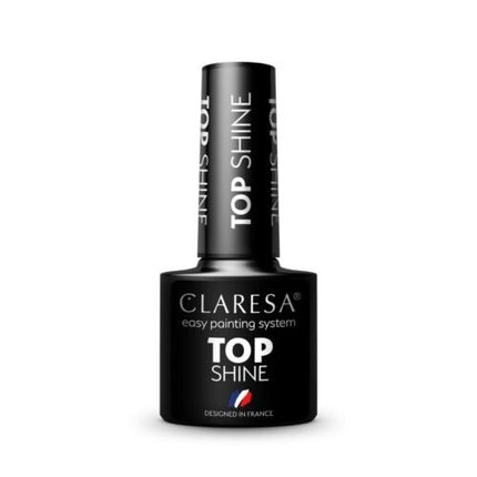 Claresa Hybrid Nail Top Coat Shine 5g - High Gloss Finish