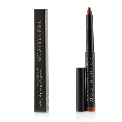 Young Blood Color Clay Matte Lip Crayon in Redwood