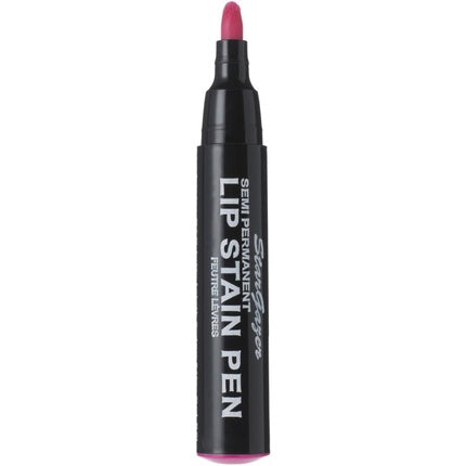 Semi-Permanent Lip Stain Pen 5 - Up to 12 Hour Creamy Matte Lip Color with Reversible Nib