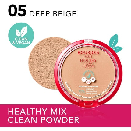 Bourjois Paris Healthy Mix Clean & Vegan Naturally Radiant Powder