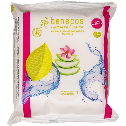 Benecos Vegan Face Cleansing Wipes 25 Pieces