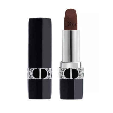 Dior Rouge Lipstick 910 Ardente Dark Brown Velvet Finish