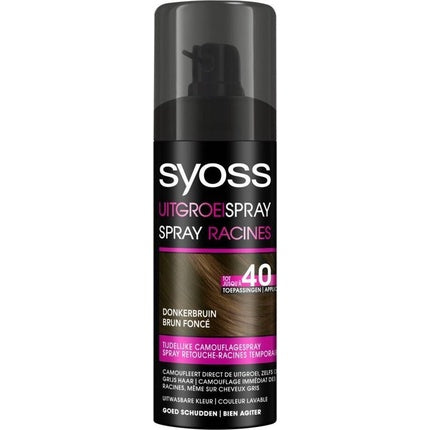 Syoss Growth Spray Dark Brown 120ml