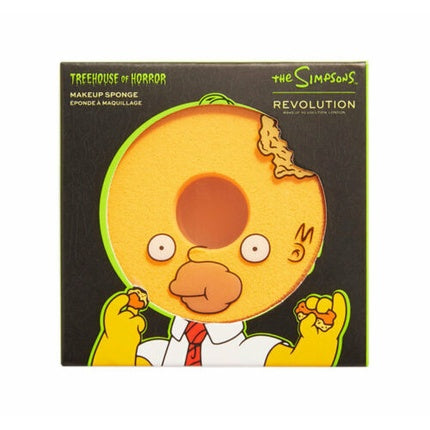 Makeup Revolution X The Simpsons Treehouse of Horror Makeup Sponge Donut Head