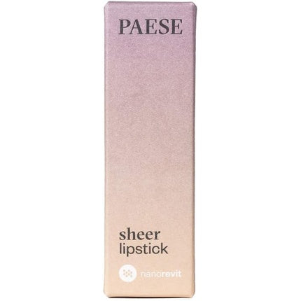 Paese Nanorevit Sheer Lipstick 30 Au Naturel 4.3g