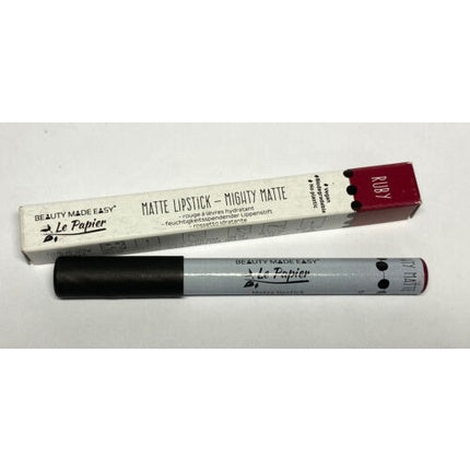 Le Papier Mat Mighty Mat Lipstick Ruby 6g