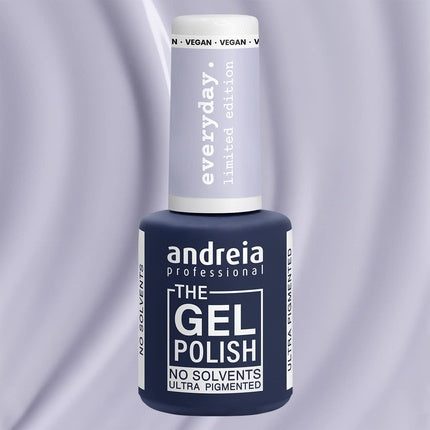 Andreia Professional Solvent-Free Gel Nail Polish Limited Collection Color ED4 Pastel Coral