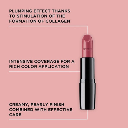 ARTDECO Perfect Color Lipstick Long-Lasting Glossy Pink 4g - 1 Pack 818 Perfect Rosewood
