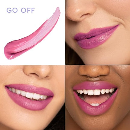 Florence by Mills Be A VIP Velvet Liquid Lipstick Go Off Rosey Pink Vegan Cruelty-Free
